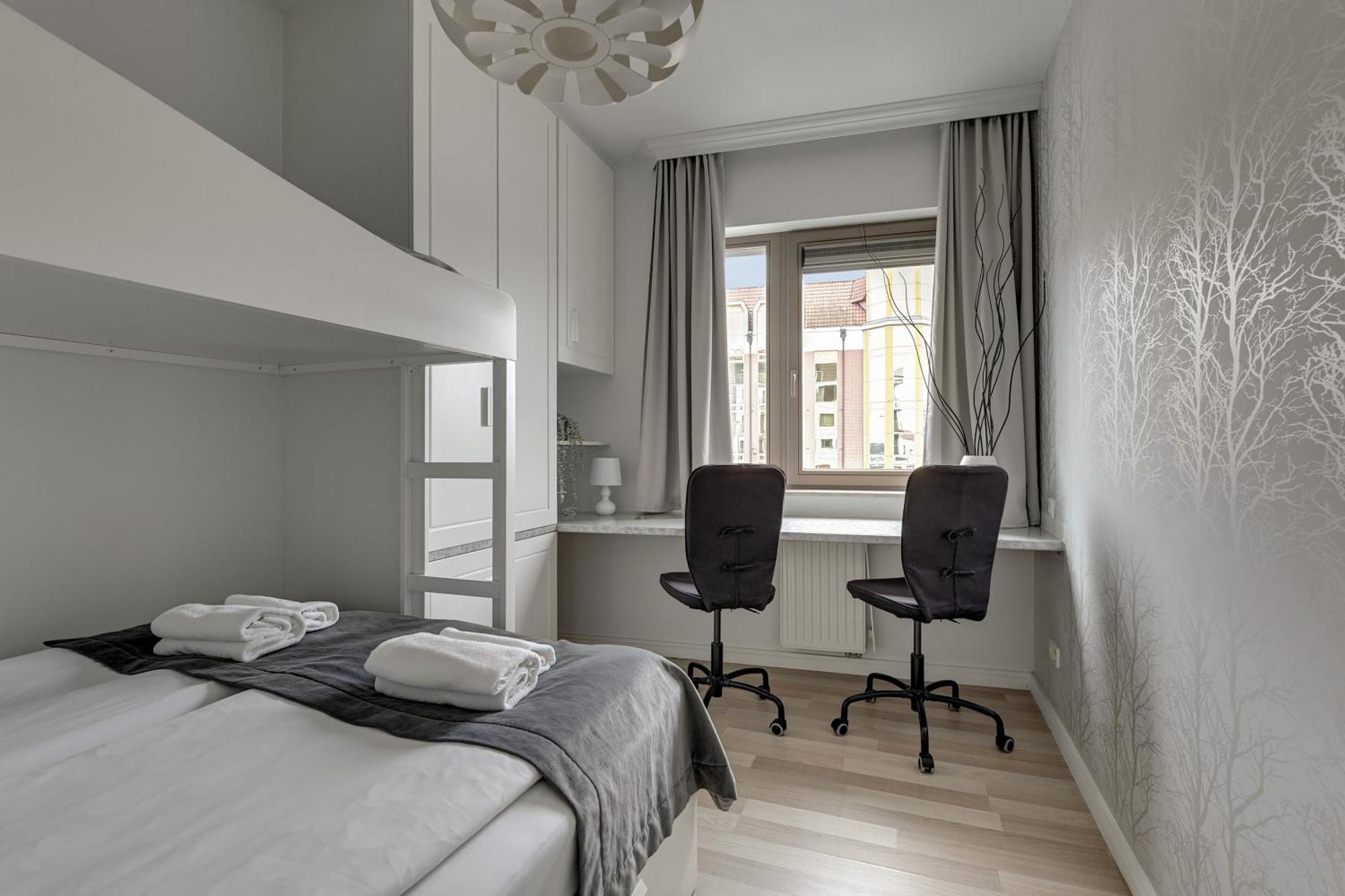 Waterlane Riverside - Spa, Pool, Gym & Parking By Downtown Apartments Gdansk Oda fotoğraf