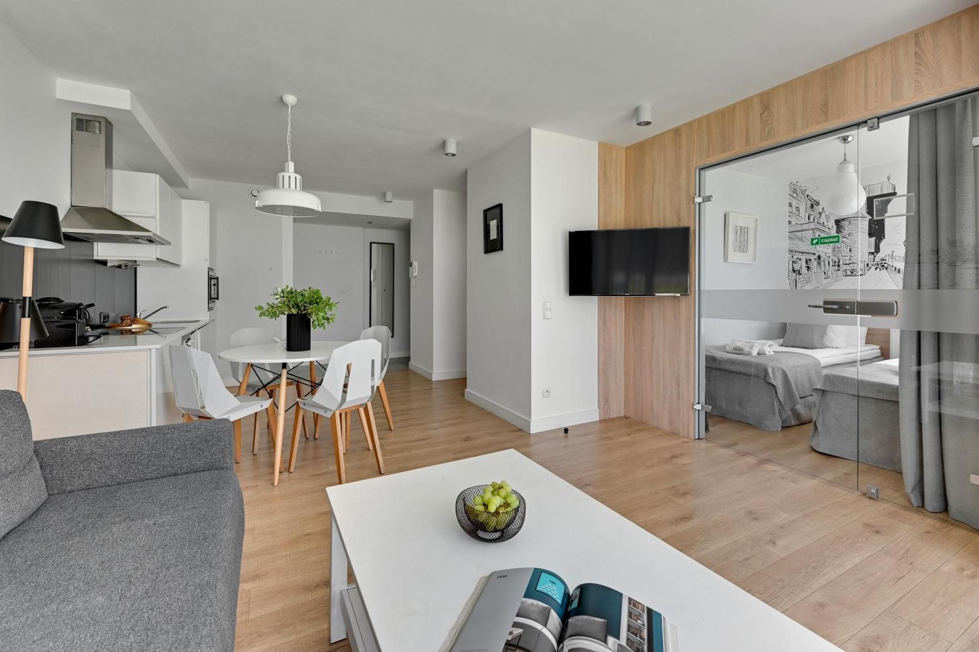 Waterlane Riverside - Spa, Pool, Gym & Parking By Downtown Apartments Gdansk Dış mekan fotoğraf